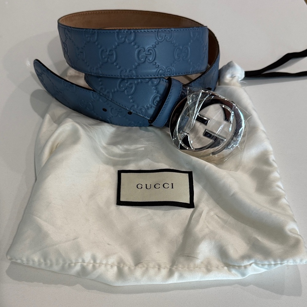 Gucci Signature Leather Belt